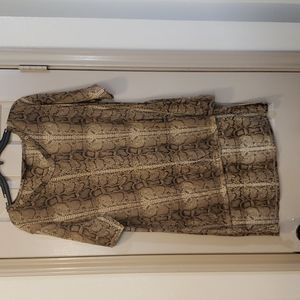 BOUTIQUE snakeskin top